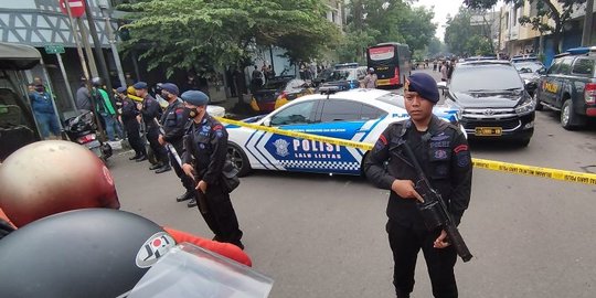 Bom bunuh diri Polsek Astana Anyar Bandung. (ist) - Begini Kronologi Bom Bunuh Diri Meledak di Polsek Astana Anyar Bandung