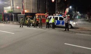 ft penjagaan polresta surabaya. ist