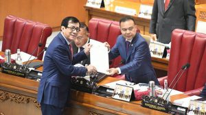 Sidang paripurna DPR RI. (ist) - DPR Resmikan RKUHP Jadi Undang-Undang