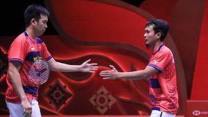 Ganda putra Ahsan-Hendra. (ist) - Ahsan/Hendra Runner Up BWF World Tour Finals 2022