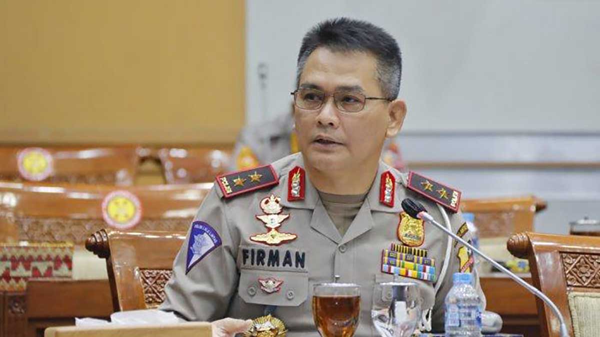 Kakorlantas Polri Irjen Pol Firman Shantyabudi. (ist) - Polri Siapkan Operasi Lilin Saat Libur Nataru