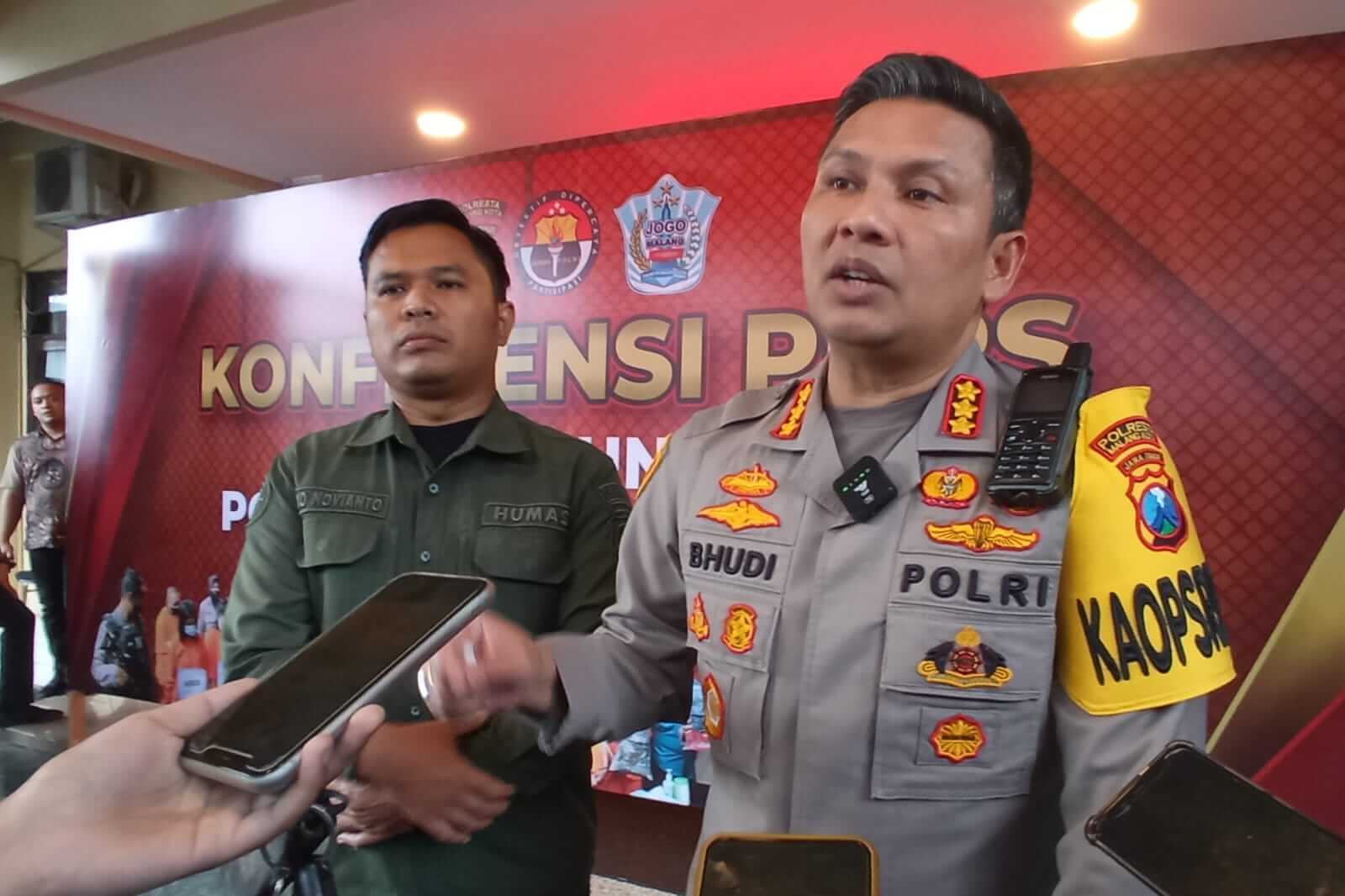 Kapolres Malang Kota, Kombes Pol Budi Hermanto. (ws7) - Kasus Laka 2022 Meningkat 126%, 48 Orang Meninggal Dunia