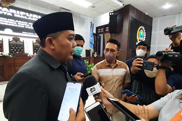Ketua DPRD Kota Malang, I Made Riandiana Kartika. (dik) - Wali Kota Malang Sampaikan Penjelasan Terhadap Ranperda Penyelenggaraan Perpustakaan