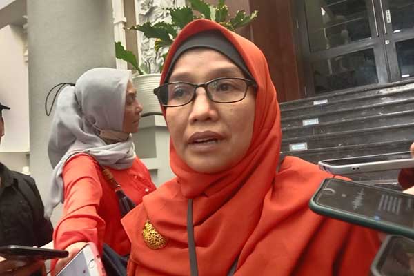 Ketua KPU Kota Malang, Aminah Asminingtyas. (rhd) - Disanggah Parpol, KPU Kota Malang: Keputusan Uji Publik Penataan Dapil di Pusat