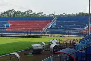 Nampak pagar tribun Stadion Kanjuruhan yang sempat dibongkar. (ist) - Belum Usai Usut Tuntas, Publik Sesalkan Pembongkaran Pagar Tribun Stadion Kanjuruhan