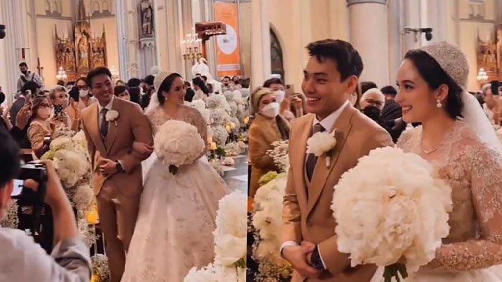 Pasangan Chelsea Islan dan Rob Clinton. (ist) - Aktris Chelsea Islan Resmi Menikah dengan Rob Clinton