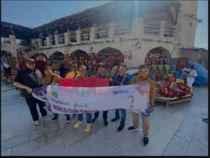 pegadaian surabaya berangkatkan 7 nasabah ke piala dunia qatar