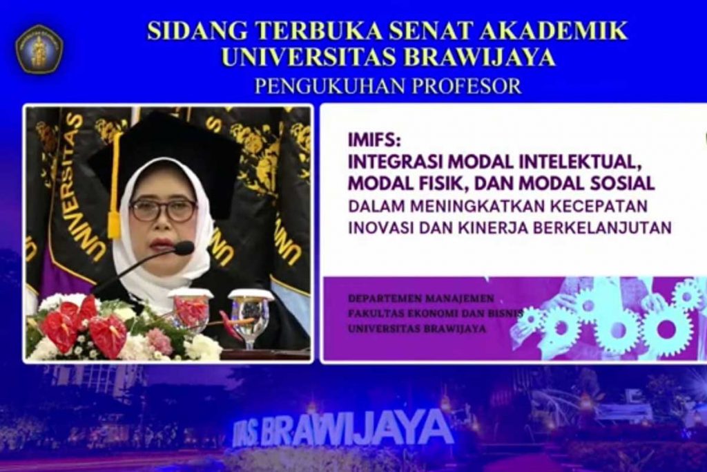 Prof Dr Dra Sumiati MSi CFP. (rhd) - UB Kukuhkan Gubes Imunologi dan Manajemen Keuangan