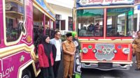 Dua Macito yang terparkir di halaman Balaikota Malang. (ws7) - Disumbang Dua, Pemkot Malang Bakal Maksimalkan Lima Macito Manjakan Wisatawan