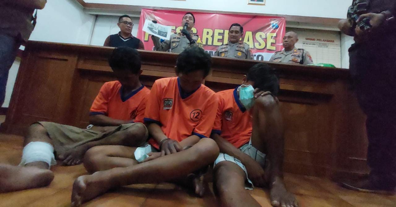 dua pelaku curanmor diamankan polsek simokerto