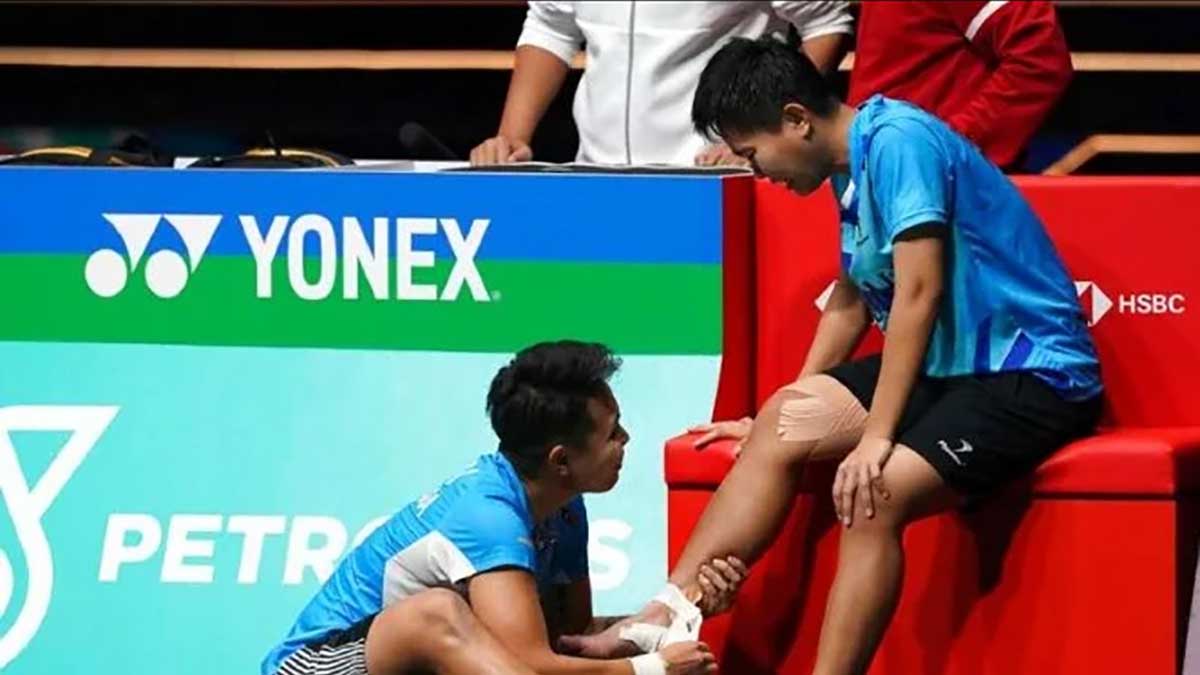 Ganda putri Apriyani-Fadia. (ist) - Cedera, Apriyani/Fadia Mundur di Semifinal Malaysia Open 2023