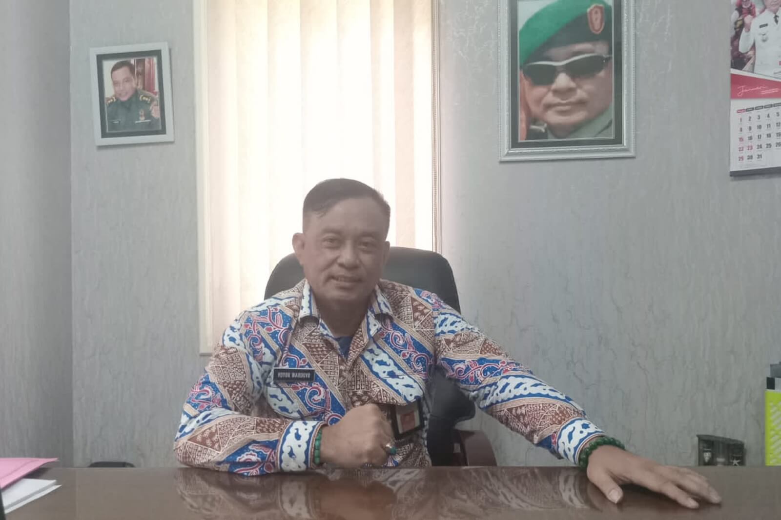 kepala disnaker kab malang drs yoyok wardoyo