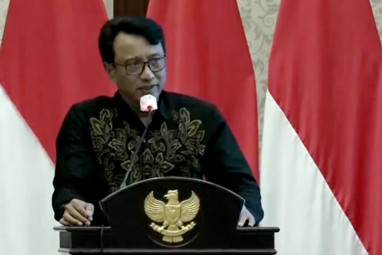 ketua phri batu, sujud hariadi dalam acara silaturahmi bersama pj. wali kota batu. (ist) - PHRI Batu Siap Beri Pelatihan Hospitality ke Pedagang Pasar Induk Batu