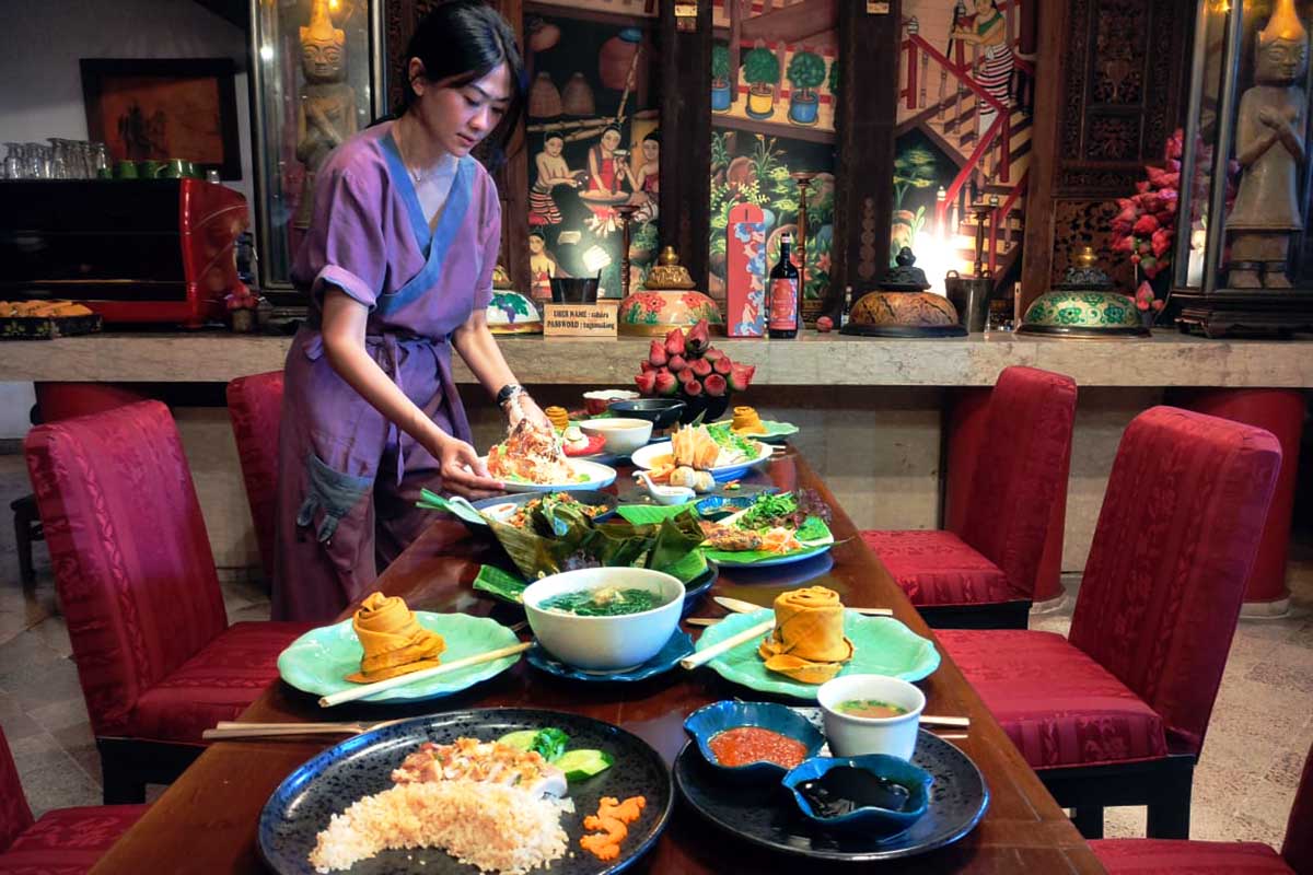 Nuansa Imlek tersaji lengkap dengan menu Indochina di SaigonSan Restaurant. (rhd) - Rayakan Imlek, Hotel Tugu Suguhkan Menu Indochina dan Asian Heritage