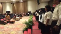 Pelantikan dan Pengambilan Sumpah Janji 171 PPS di Hotel Savana. (ws7) - Pelantikan 171 PPS, Wali Kota Malang Ingatkan Pemutakhiran Data Pemilih Pemula