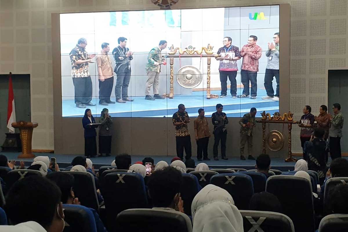 Peresmian program Education Mentorship Program (Edutop). (ist) - UM Resmikan Edutop, Jembatani Dosen dan Mahasiswa dalam Perkuliahan