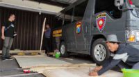 Proses persiapan lomba. (ist) - Sambut Hari Pers Nasional, JLS dan Polres Malang Gelar Lomba Mural Aspirasiku
