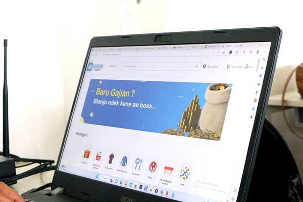 Tampilan Malpro platform website di situs resmi Pemkot Malang. (ist) - Aplikasi 'Malpro' Dorong Perkembangan UMKM Kota Malang