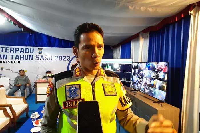 Kapolres Batu, AKBP Oskar Syamsuddin SIK MT. (dik) - Malam Pergantian Tahun, Polres Batu Awasi 16 Kegiatan Berizin