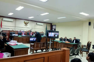 Persidangan kasus Tipikor Bank Jatim Batu di Pengadilan Tipikor Surabaya. (ist) - Sidang Perdana Perkara Tipikor Bank Jatim Batu Hadirkan 4 Terdakwa dan 5 Saksi