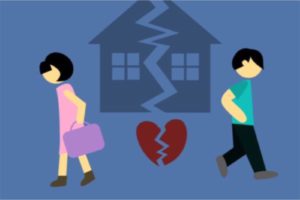 ilustrasi perceraian rumah tangga