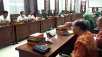 Asosiasi Pengembang Kota Malang bersama Dispenda bahas kenaikan NJOP yang memberatkan. (ws7) - Belum Genap Sebulan Dilauching, Sistem SPPT PBB 'Dikunci' Sementara