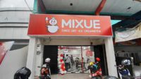 ft gerai mixue. (ist) - Mixue Akhirnya Dapat Sertifikat Halal MUI