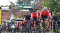 Pangdivif II Kostrad Fun Bike Bersama jajaran. (ist) - Jaga Imunitas Tubuh, Pangdivif II Kostrad Fun Bike Bersama para Dansatjar