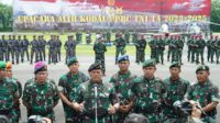 Panglima TNI, Laksamana TNI Yudo Margono, menjawab pertanyaan awak media. (ist) - Begini Amanat Panglima TNI Pada Pasukan Pemukul Reaksi Cepat