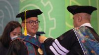 Prosesi pengukuhan guru besar Rektor Universitas Ma Chung. (ist) - Universitas Ma Chung Kukuhkan Prof Dr Murpin Josua Sembiring Sebagai Guru Besar Bidang Ilmu Manajemen