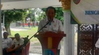 Sekda Jombang saat membuka sambutan di Musrenbang kecamatan Jombang untki RKPD tahun 2023. (ful) - Sekda Jombang: Kecamatan Jombang akan Terima PIK Rp1,2 Miliar