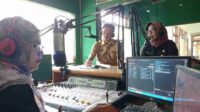 talkshow di radio bahan penataan pasar di bojonegoro