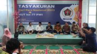 Wali Kota Malang, Sutiaji, hadir bersama Forkopimda. (rhd) - Peringati HPN, PWI Malang Raya Gelar Tasyakuran Hingga Baksos