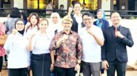 Pj Wali Kota Batu bersama pengurus BPC PHRI Kota Batu. (ist) - Tingkatkan "Length Of Stay" Wisata di Batu, Pemkot Akan Buat Program Khusus