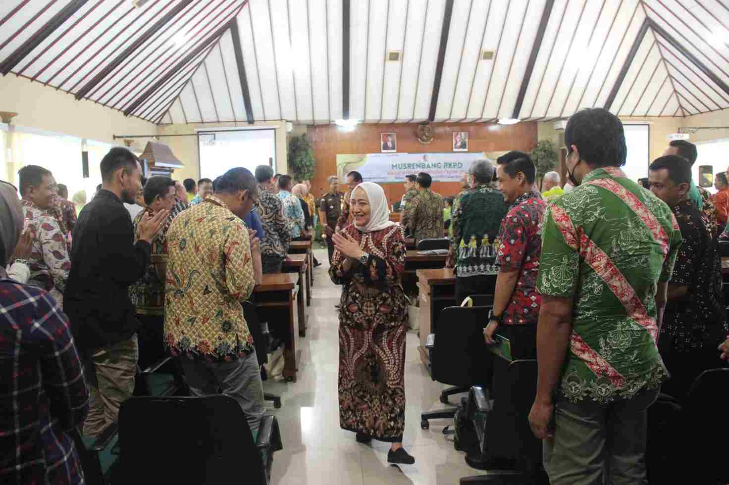 bupati bojonegoro membuka musrenbang