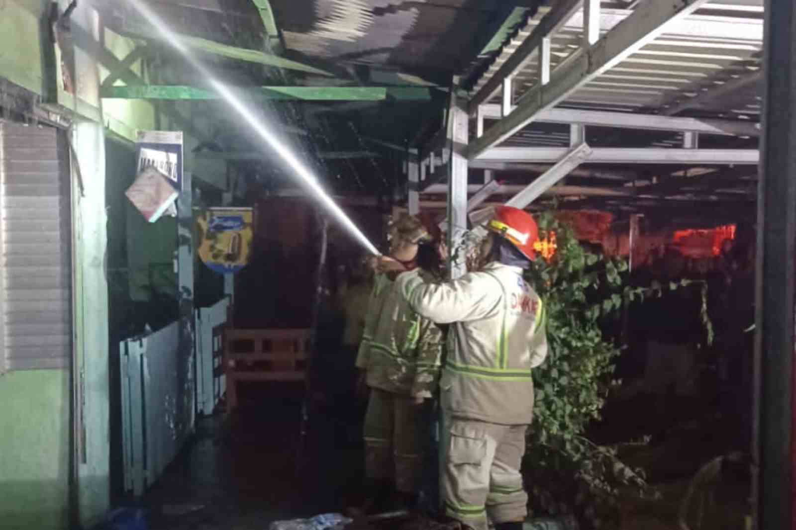 kebakaran di wilayah kalipare