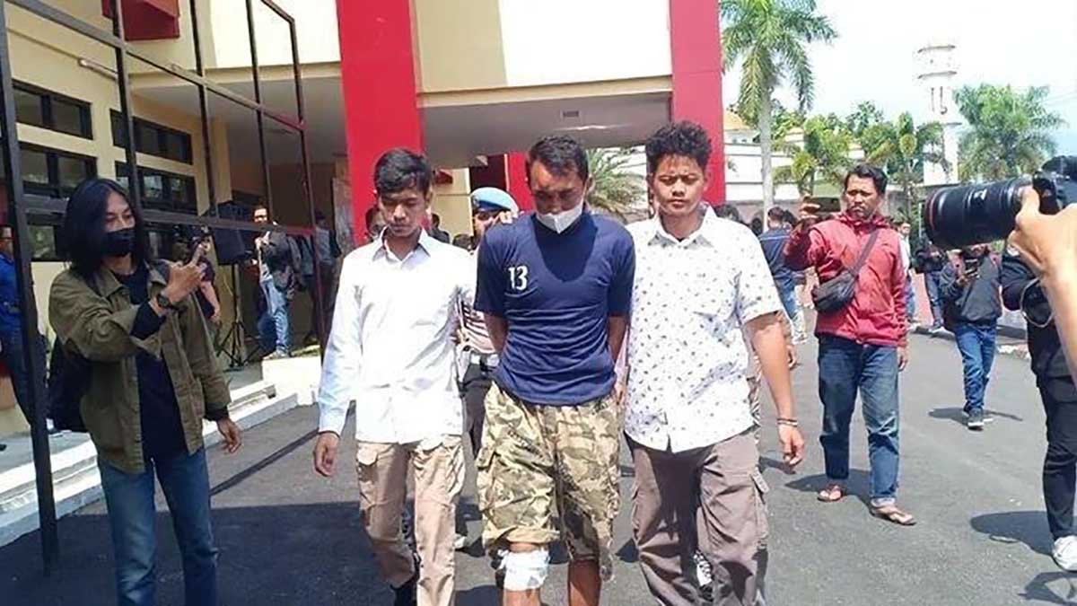 Pelaku pembacokan mantan Ketua KY. (ist) - Pelaku Pembacokan Mantan Ketua KY Sudah Ditangkap