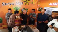Prosesi syukuran launching UMKM binaan KADIN Batu, dihadiri Pj Wali Kota Batu dan Ketua KADIN Jatim. (dik) - Kadin Batu Launching UMKM Binaan