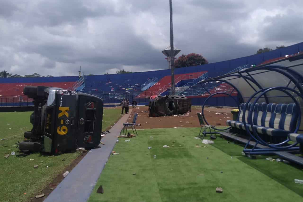 stadio kanjuruhan usai tragedi 1 oktober 2022