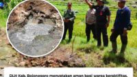air berbau belerang yang muncul di desa jari tak bahayakan warga