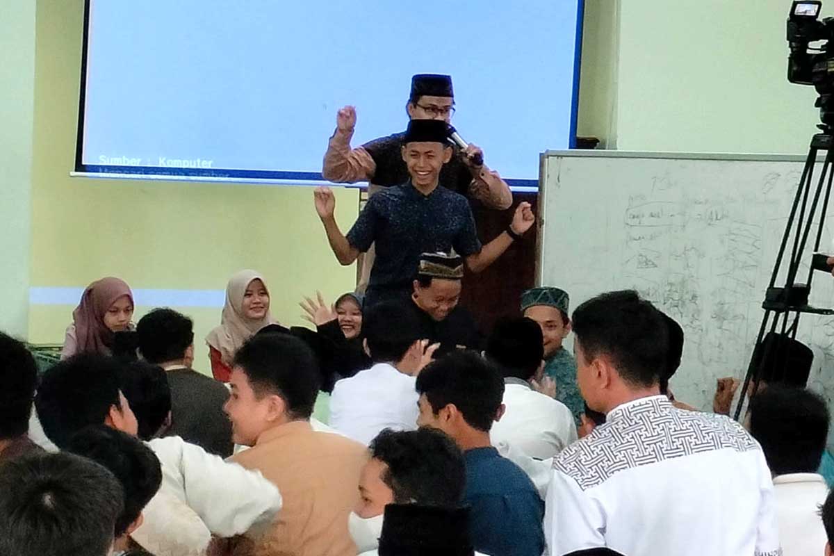 Animo siswa-siswi MTsN 1 Kota Malang mengikuti Semarak Ramadan. (ist) - Beragam Agenda Semarakkan Ramadan MTsN 1 Kota Malang