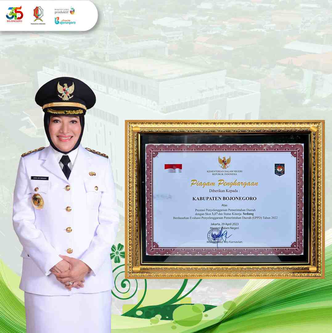 bojonegoro masuk top kabupaten berkinerja tertinggi