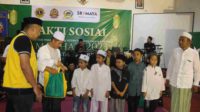 dandim 0833 kota malang membagikan santunan anak yatim piatu