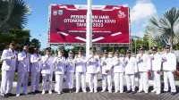 foto bersama usai upacara peringatan hari otoda di pemkot batu. (ist) - Peringatan Hari Otoda, Pj. Wali Kota Batu Ajak Perkuat Kolaborasi