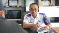 Hadi Supeno, Kepala Terminal Arjosari. (jup) - Terminal Arjosari Siap Sambut Lebaran 1444 H