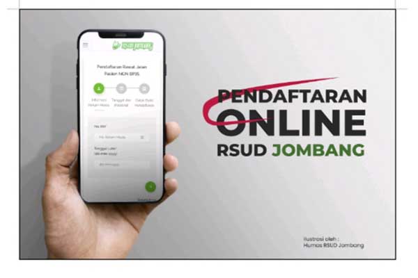 Kini Bisa Daftar Berobat ke RSUD Jombang Via Online