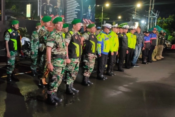 kodim 0833 patroli gabungan balapan liar dan knalpot brong. (ist) - Jaga Kondusifitas, Kodim 0833 Ikuti Patroli Gabungan Balapan Liar dan Knalpot Brong