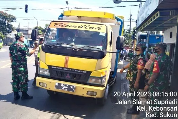 kodim 0833 perketat pos pengamanan pmk dan operasi ketupat 2023. (ist) - Kodim 0833 Perketat Pos Pengamanan PMK dan Operasi Ketupat 2023