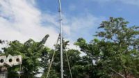 pemkab bojonegoro pasang pju di jalur perbatasan