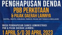 Penghapusan denda PBB dan pajak daerah lainnya. (ist) - Bapenda Kota Malang Hapus Denda PBB dan Pajak Daerah Lainnya Selama April 2023